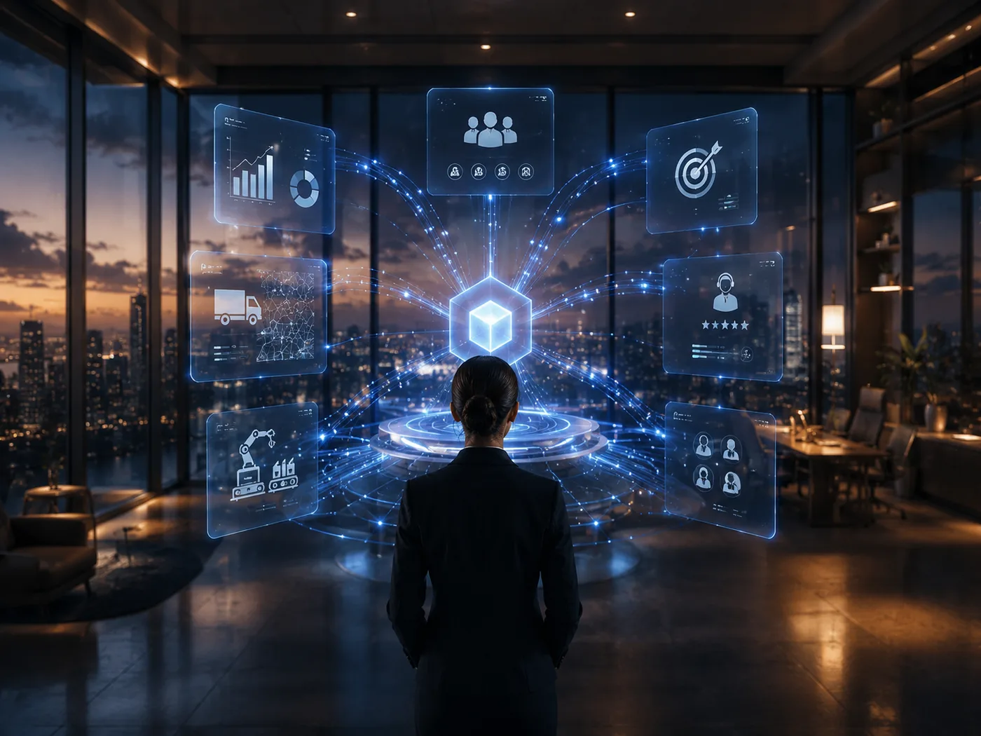 A connected business ecosystem converging on one THINKASOL core